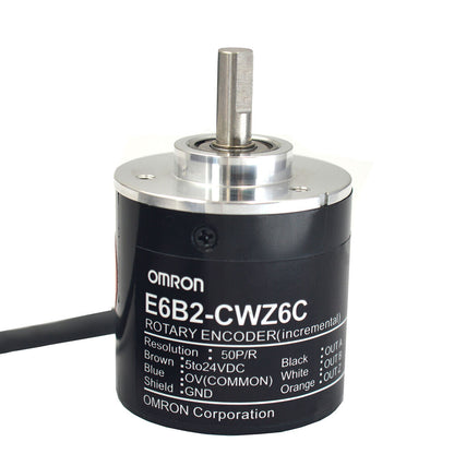 Omron E6B2-CWZ6C Rotary Encoder, 50P/R Resolution, Industrial Automation Part