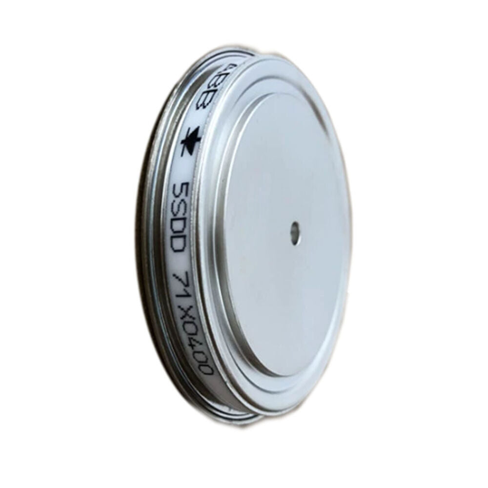 ABB 5SDD 71X0400 thyristor module, industrial automation part, silver and black