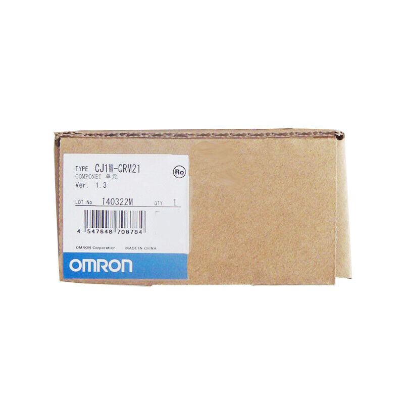 OMRON CJ1W-CRM21 PLC Module new in box. Automation control component.