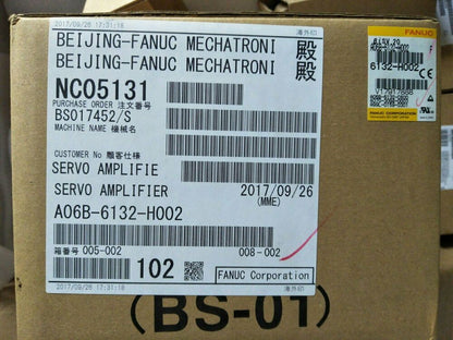 FANUC A06B-6132-H002 Servo Amplifier, New with fast shipping