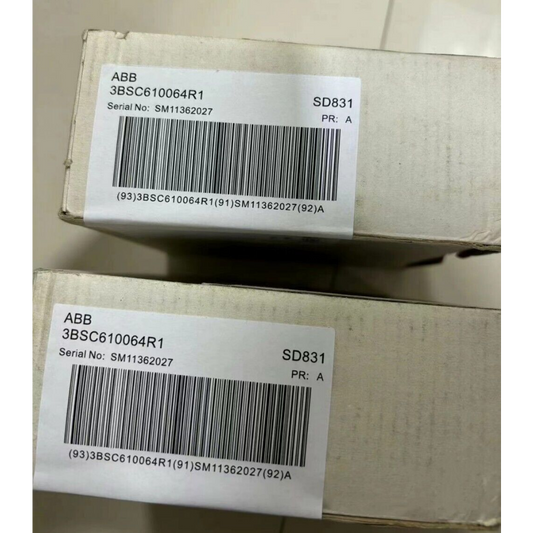 ABB SD831 3BSC610064R1 Power Module, new in box, with serial number SM11362027