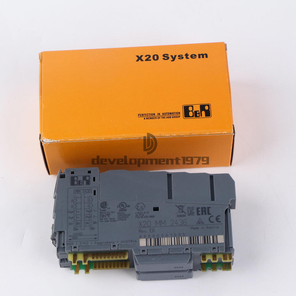 B&R X20 MM 2436 PLC Module in Orange Box - Industrial Automation