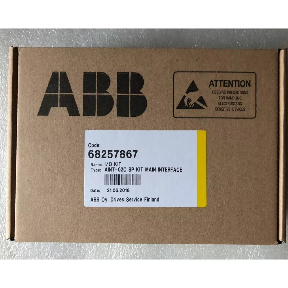 ABB AINT-02C SP KIT MAIN INTERFACE in box. Frequency converter communication board.