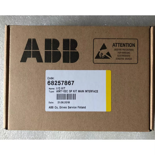 ABB AINT-02C SP KIT MAIN INTERFACE in box. Frequency converter communication board.