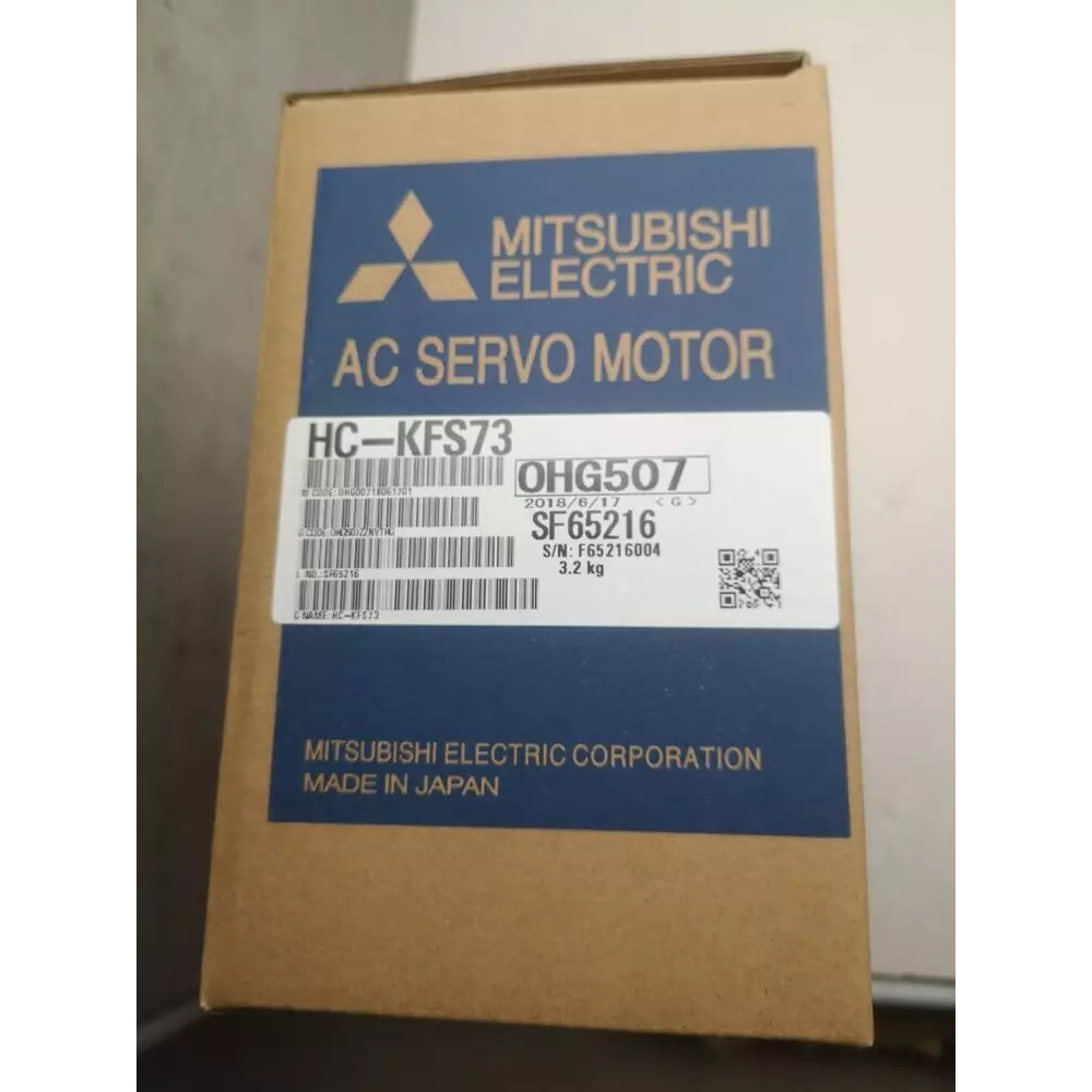 Mitsubishi HC-KFS73 AC Servo Motor in box, Made in Japan, fast shipping.