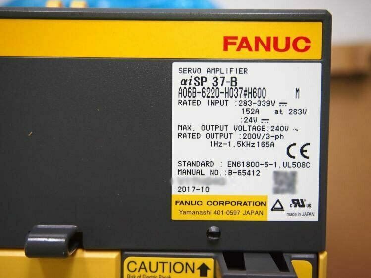 FANUC A06B-6220-H037#H600 Servo Amplifier, Industrial Automation Part, New and Refurbished Options