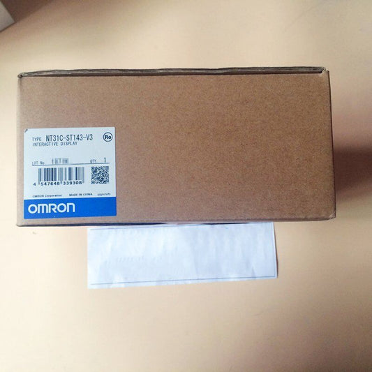 Omron NT31C-ST143-V3 Interactive Display in its original packaging, Expedited Shipping available.