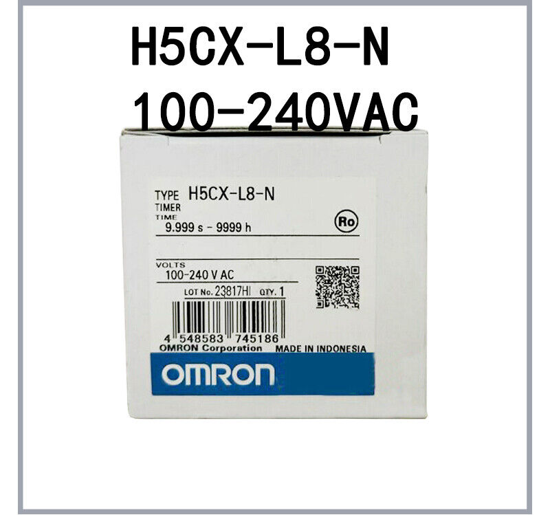 Omron ONE H5CX-L8-N 100-240V AC Digital Timer Module New In Box Fast Shipping