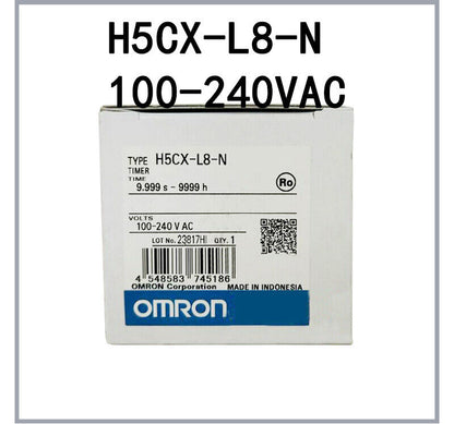 Omron ONE H5CX-L8-N 100-240V AC Digital Timer Module New In Box Fast Shipping