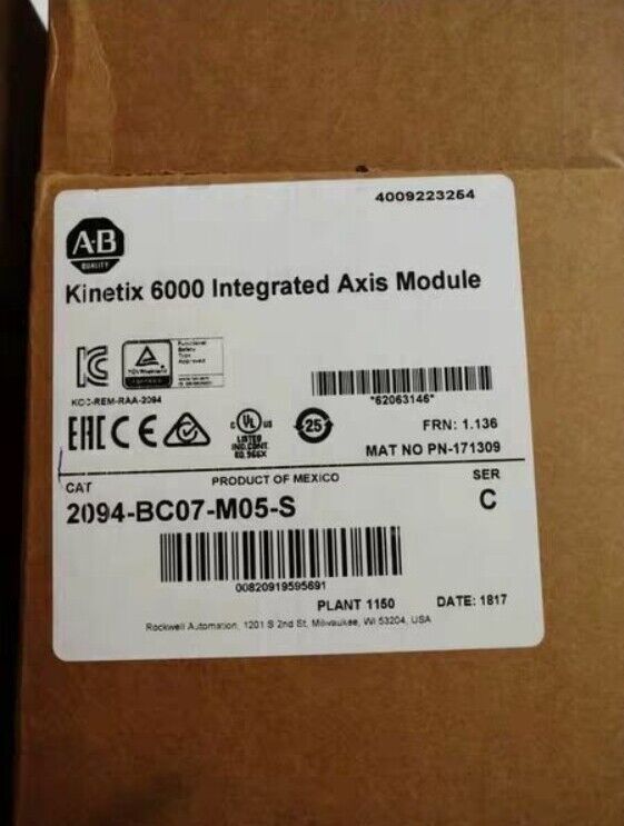 Allen-Bradley Kinetix 6000 Integrated Axis Module 2094-BC07-M05-S NEW IN BOX