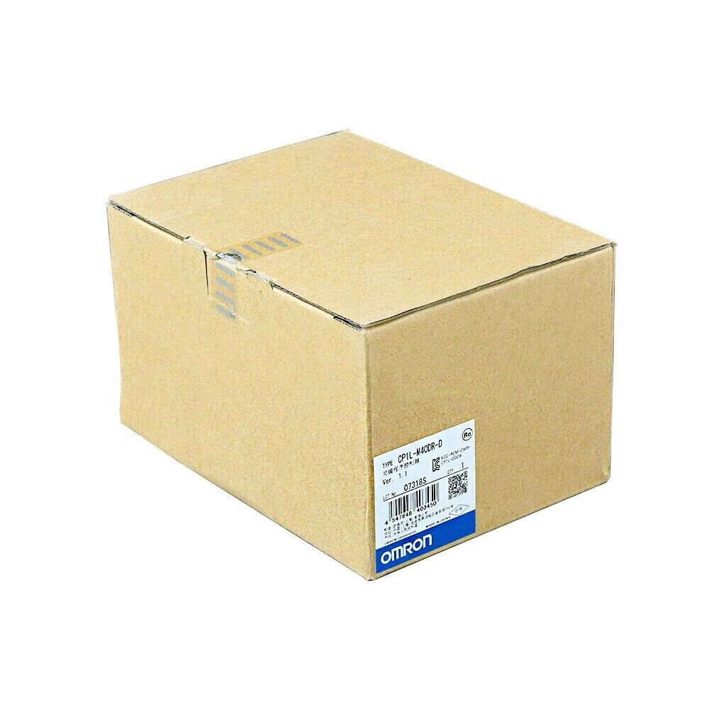 Omron CP1L-M40DR-D PLC in box, new in box, industrial automation parts.