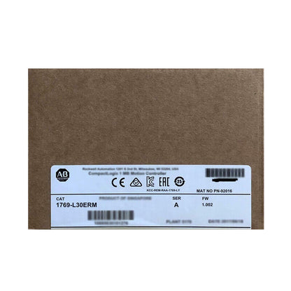 Allen-Bradley 1769-L30ERM CompactLogix 1MB Motion Controller - Product Label