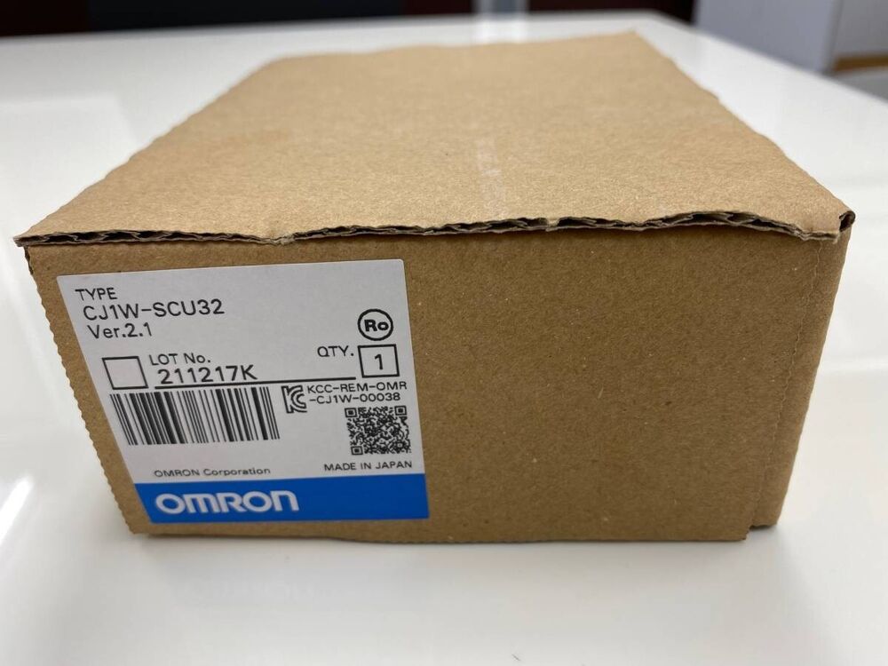 Omron CJ1W-SCU32 Communication Module in Box, New, Made in Japan