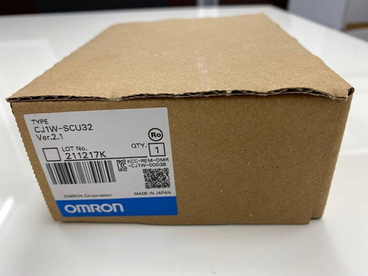 Omron CJ1W-SCU32 Communication Module in Box, New, Made in Japan