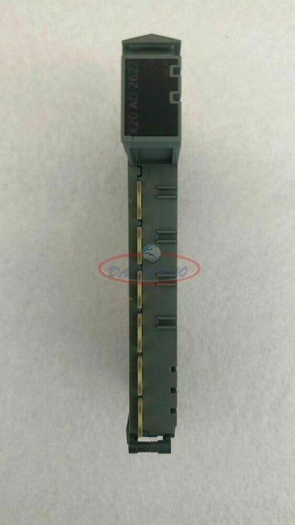 B&R X20 AO 2622 Analog Output Module, industrial automation part, gray plastic housing, black label, expedited shipping