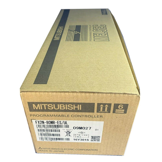 Mitsubishi FX2N-80MR-ES/UL PLC, Programmable Logic Controller in box, made in Japan