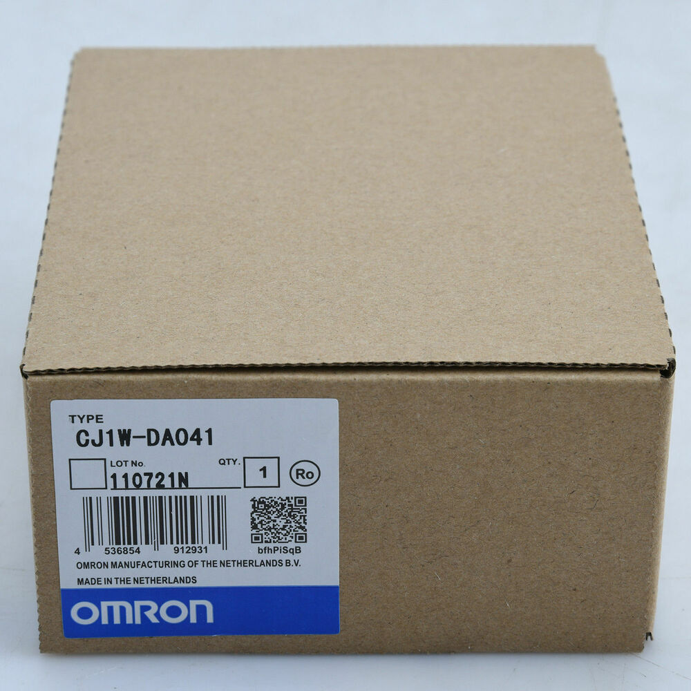 Omron CJ1W-DA041 PLC Module in box, PLC module from Netherlands, industrial automation parts