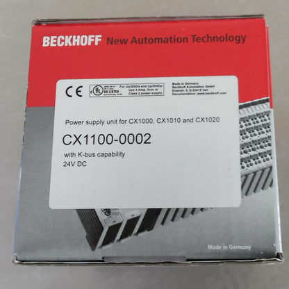 Beckhoff CX1100-0002 PLC Module, 24V DC, Power supply unit, Automation Technology