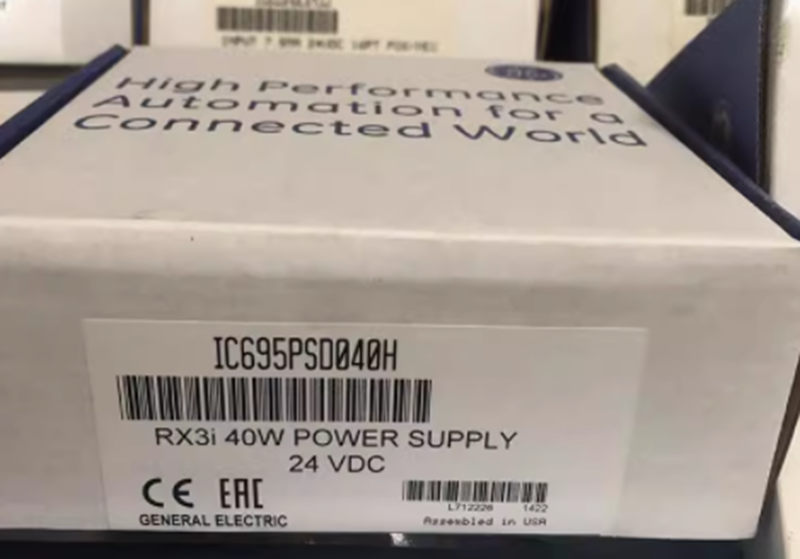 FANUC IC695PSD040H RX3i 40W Power Supply, 24 VDC, General Electric, automation part