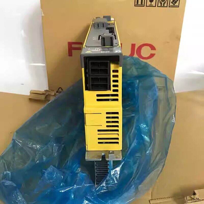 FANUC A06B-6114-H205 Servo Drive module, yellow, industrial automation part, fast shipping.