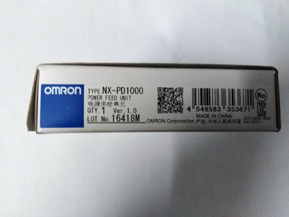 Omron NX-PD1000 Power Feed Unit box, Made in China, New and fast shipping.