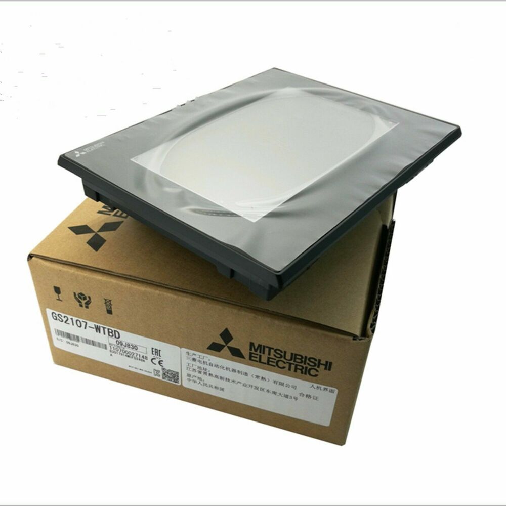 Mitsubishi GS2107-WTBD GOT2000 Touch Screen HMI operator panel in box. New PLC control system part.