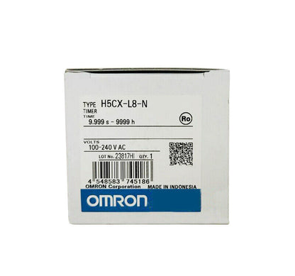 1PC Omron H5CX-L8-N H5CXL8N Timer 100-240VAC New In Box Expedited Shipping