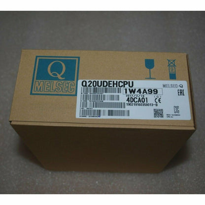 Mitsubishi Q20UDEHCPU CPU Unit in box, MELSEC-Q industrial automation part.