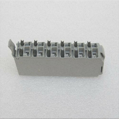 B&R X20TB12 terminal block module, gray housing with terminal connectors, industrial automation part.