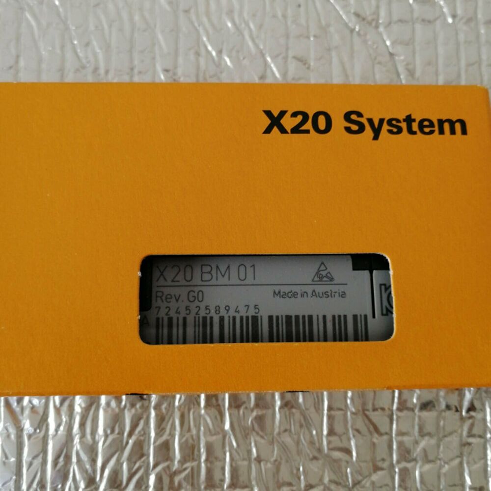 B&R X20BM01 Backplane Module, X20 System, New In Box