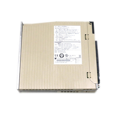 YASKAWA SGDV-2R8A01B002000 Servo Drive, Beige and Black industrial automation component with product details, New In Box