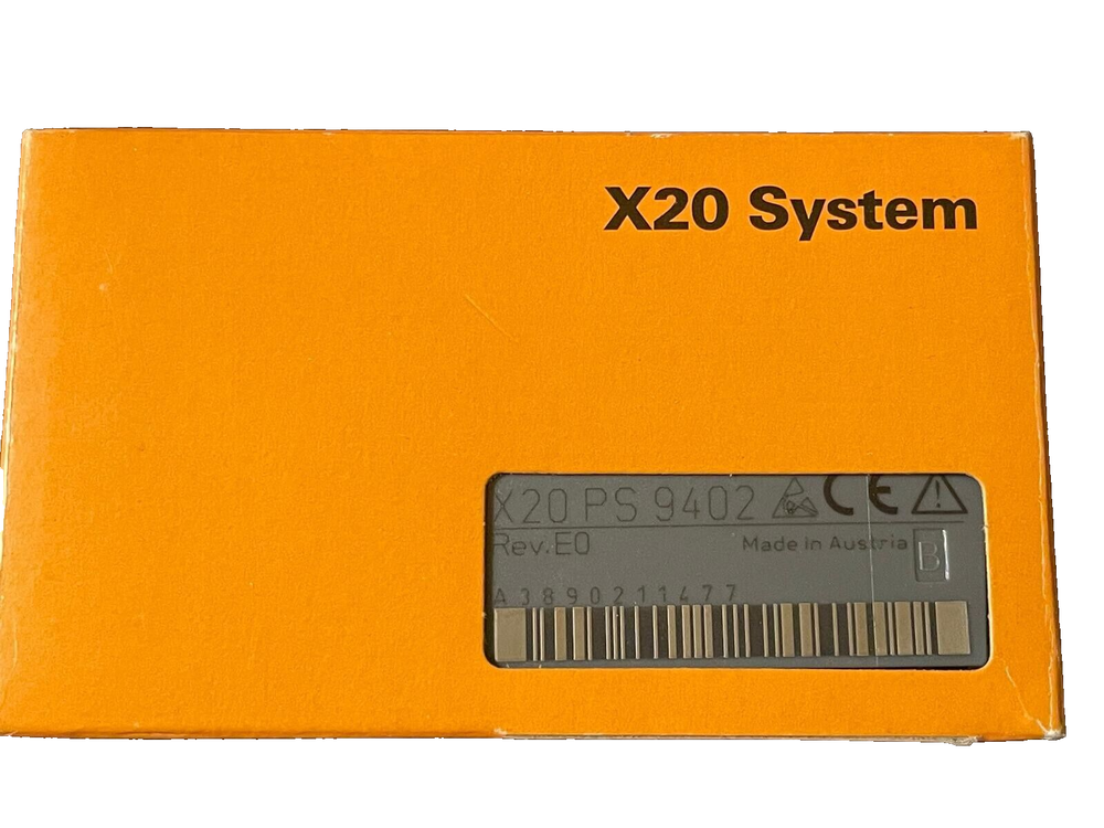 B&R X20 System Power Supply Module X20PS9402 Rev.E0 New Original Packaging, Made in Austria