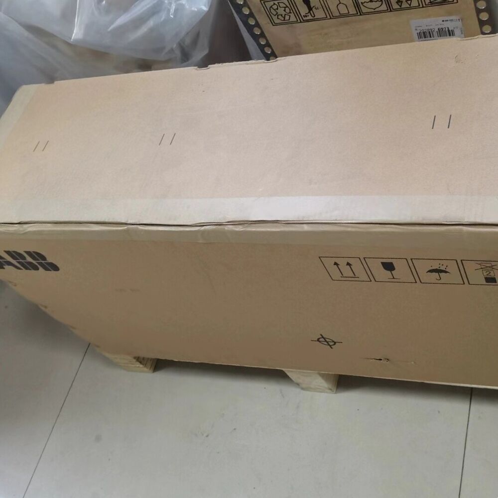 ABB ACS880-01-072A-3 frequency converter in packaging, industrial automation equipment.