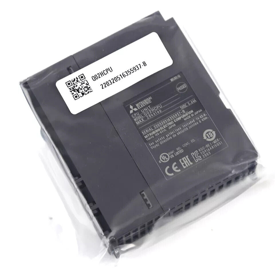 Mitsubishi Q02HCPU PLC CPU Unit, new in box, industrial automation part, fast shipping