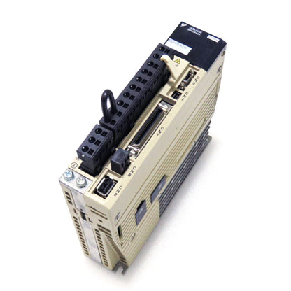 YASKAWA SERVOPACK SGDV-R90A01A servo drive, beige and black, industrial automation component, 200V.