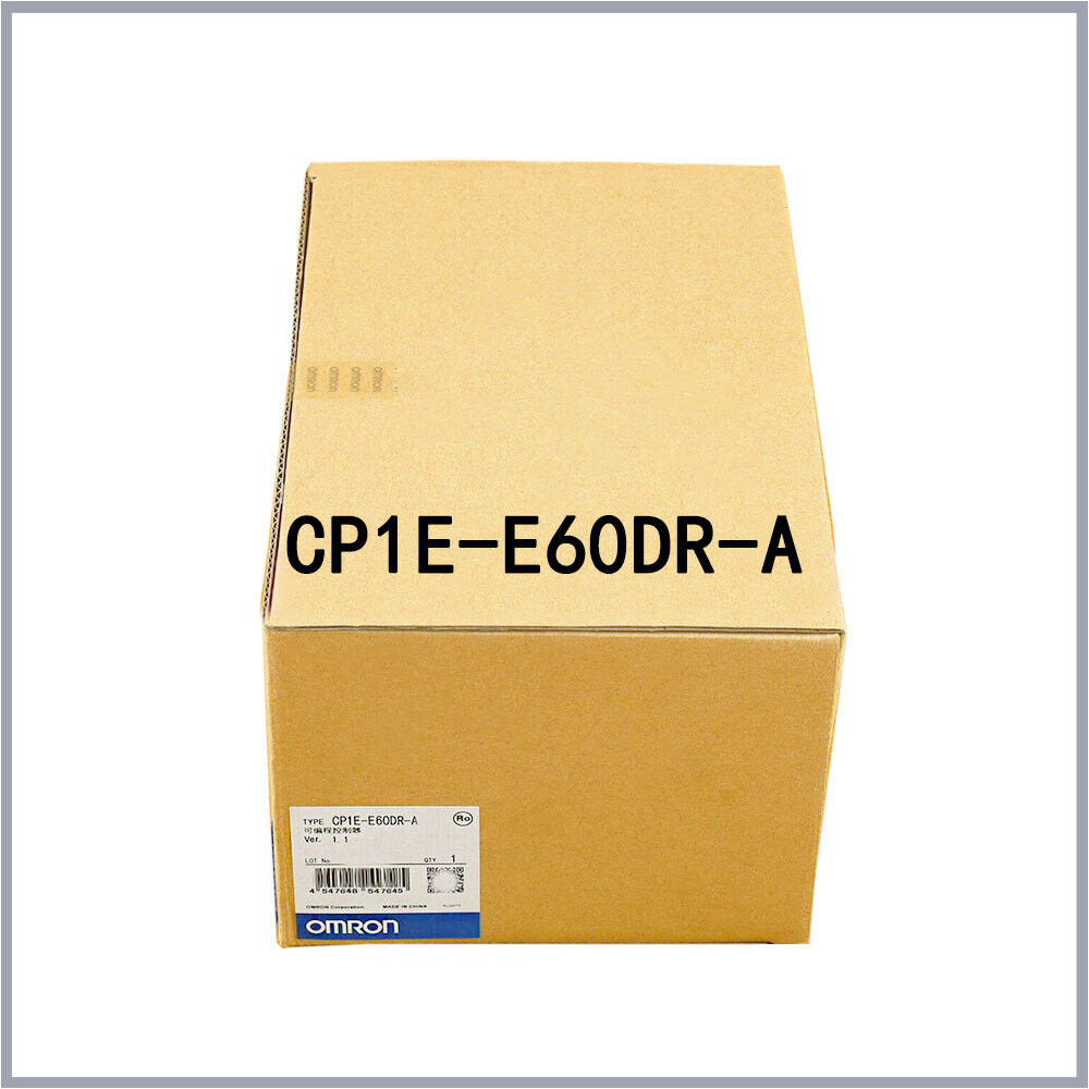 Omron 1 piece New In Box CP1E-E60DR-A PLC Module Controller Unit Fast Shipping