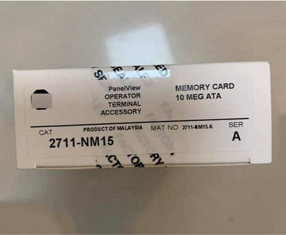 Allen-Bradley 2711-NM15 Memory Card for Operator Terminal, 10 MEG ATA