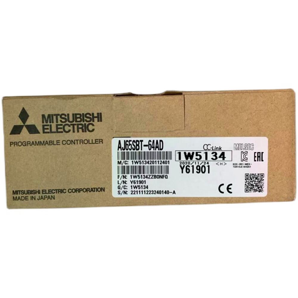 Mitsubishi AJ65SBT-64AD Programmable Controller PLC, New in Box