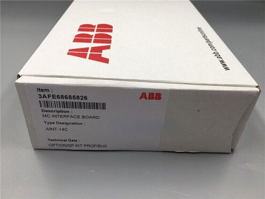 ABB AINT-14C MC Interface Board in box, PLC automation part, new fast ship