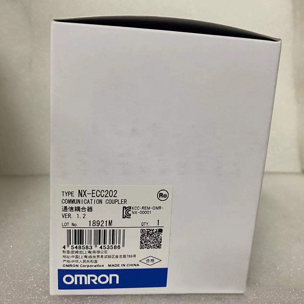 Omron NX-ECC202 Communication Coupler in Box - PLC Module
