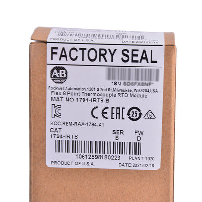 NEW Sealed Allen-Bradley Flex 8 Point Thermocouple RTD Module ！AB