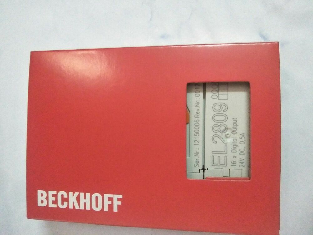 One New Beckhoff EL2809 EL 2809 PLC Moudule In Box Expedited Shipping