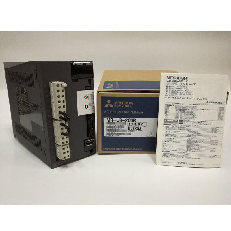 Mitsubishi MR-J3-200B AC Servo Amplifier in Box - Industrial Automation Part