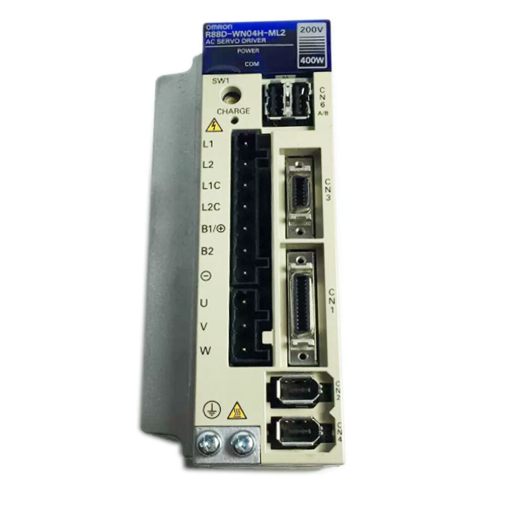 Omron R88D-WN04H-ML2 AC Servo Drive, 200V 400W, industrial automation part, fast shipping