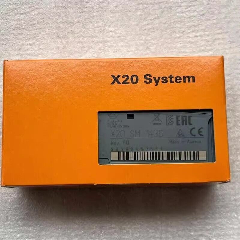 B&R X20 System PLC Module, X20 SM 1436, New in Box, Industrial Automation Part