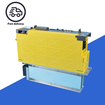 FANUC A06B-6114-H211 Servo Drive, yellow housing, fast delivery, industrial automation part.
