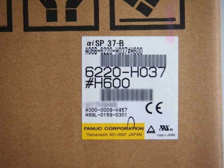 FANUC A06B-6220-H037#H600 Servo Drive Label