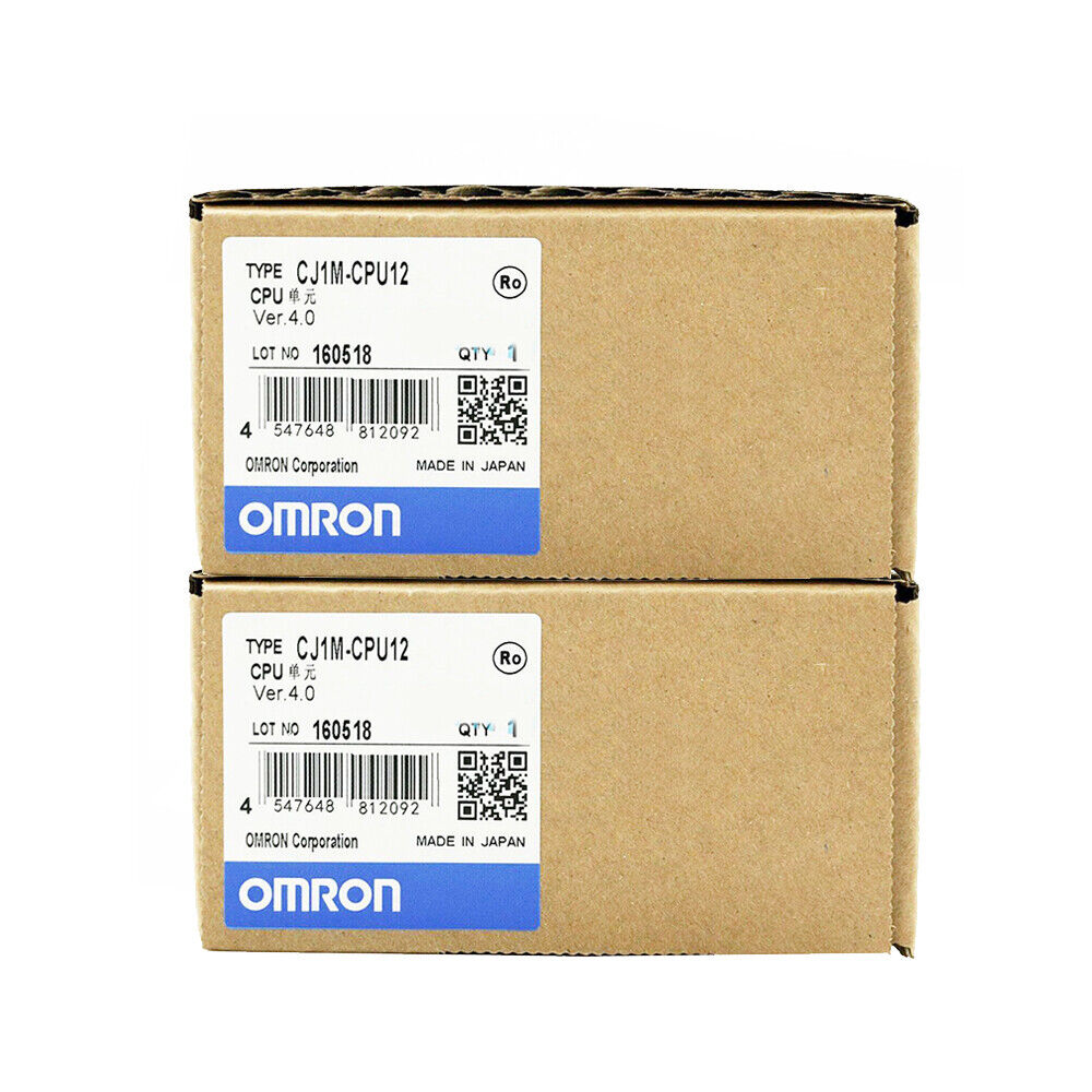 OMRON CJ1M-CPU12 PLC Module in box, Made in Japan, automation part