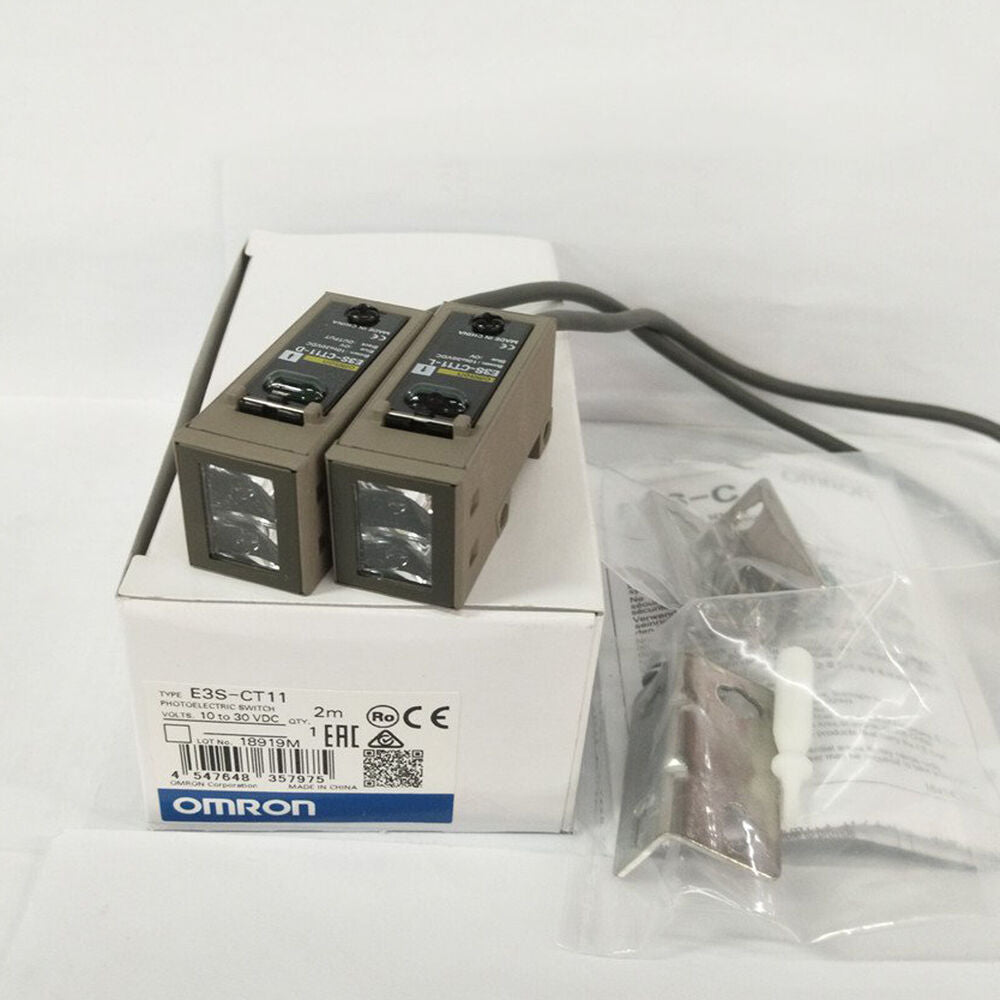 OMRON E3S-CT11 Photoelectric Sensor Switch, New In Box, Industrial Automation Part