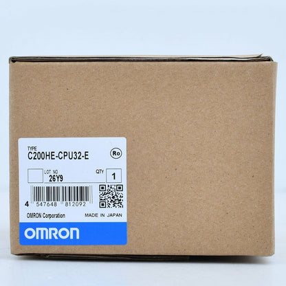 Omron C200HE-CPU32-E PLC CPU Unit, new in box. Made in Japan.